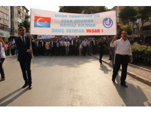 Konya Ülkü Ocakları Doğu Türkistan İçin Yürüdü