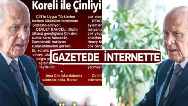 Bahçeli'nin çay bardağıyla fotoğrafı olay yarattı