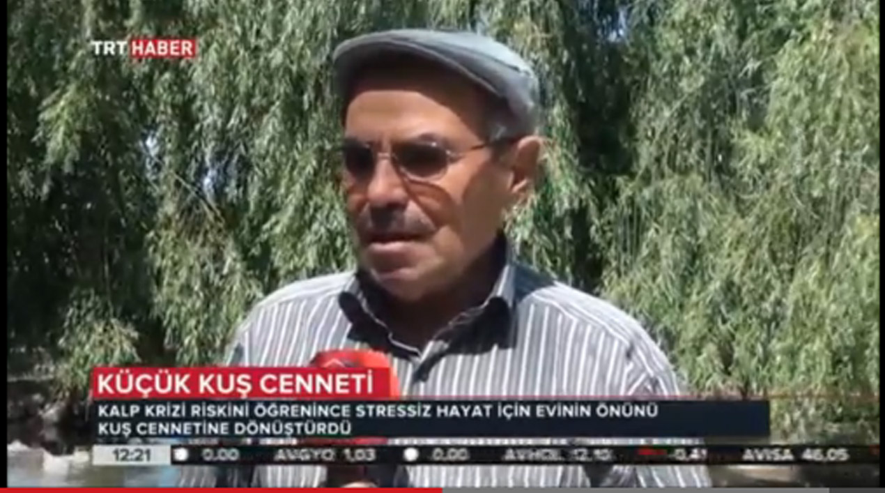 Ali Şifa Erkol'un Kuş Cenneti TRT Haber de