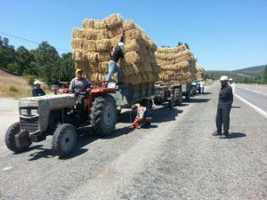 Jandarma Trafik Timlerinin Hasat Dönemi Mesaisi