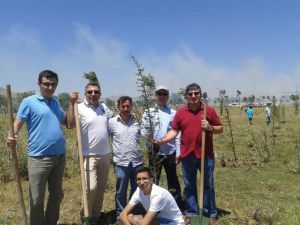 Kulu’da Motosiklet Kazasında Ölenler İçin Fidan