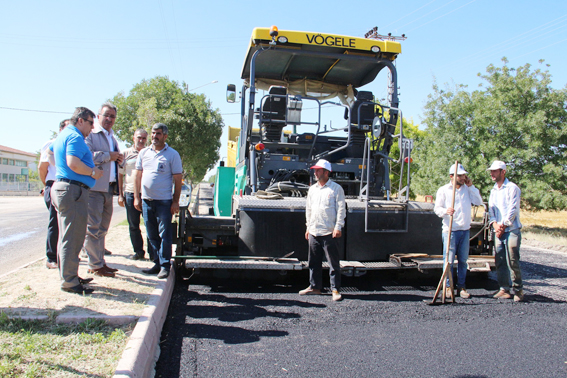 İsmil beton asfaltla tanıştı!