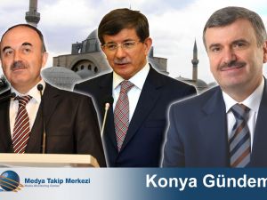 Geçtiğimiz ay Konya gündeminde Davutoğlu ve Akyürek vardı!