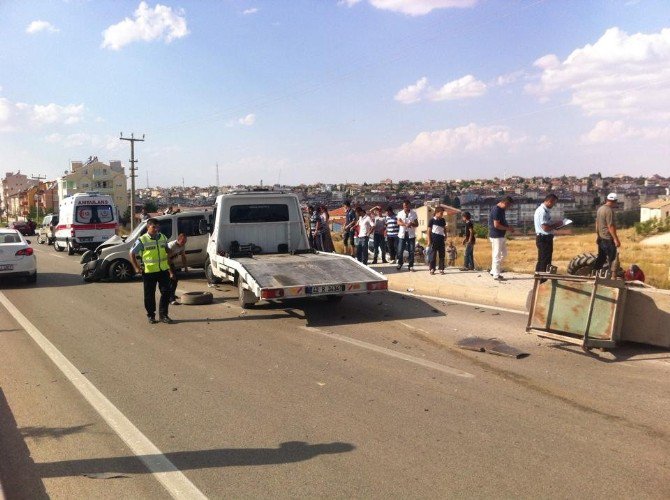 Konya’da Trafik Kazası: 9 Yaralı