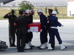 Şehit Astsubay Taştiken’in Cenazesi Konya’ya Getirildi