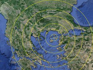 Gökçeada'da  korkutan  6,5 büyüklüğünde deprem