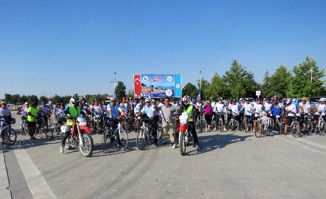 Beyşehir Gölü Etrafı Bisiklet Turu Tamamlandı