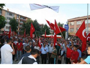 Kulu’da Şehitlere Saygı, Teröre Lanet Yürüyüşü