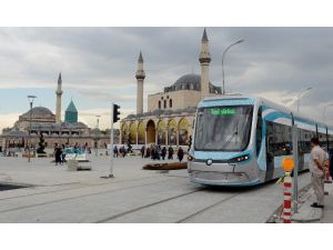 Konya’da Tramvay Seferleri Yeniden Başlıyor