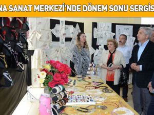 Mevlana Sanat Merkezi'nde dönem sonu sergisi açıldı