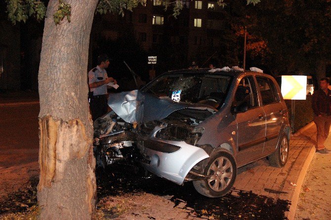 Konya’da Trafik Kazası: 1 Yaralı