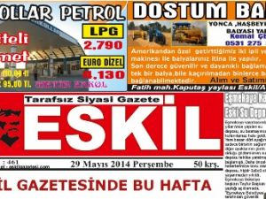 Eskil Gazetesinde  Bu Hafta