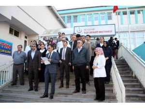 Beyşehir’de Sağlık Çalışanlarından Terör Saldırılarına Tepki