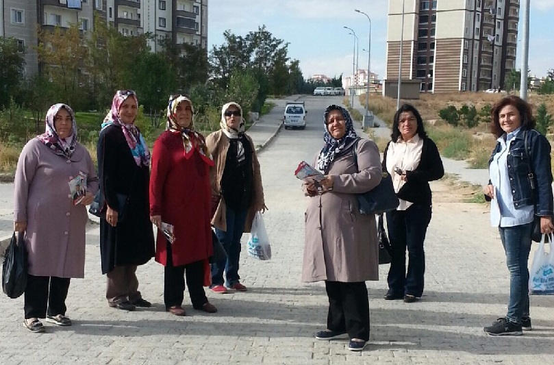 MHP Aksaray Kadın Kolları Seçimlere Damgasını Vurdu!