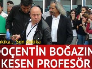 Katili meslektaşı Profesör çıktı!