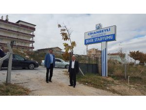 Başkan Kale, Şehir Stadyumunda İncelemelerde Bulundu