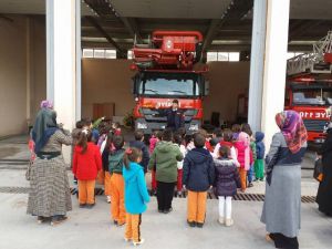 Anasınıfı Öğrencilerinden İtfaiyeye Ziyaret