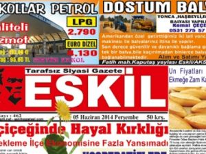 Eskil Gazetesinde Bu Hafta