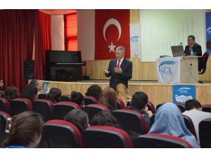 Aksaray’da Lise Öğrencilerine SGK Semineri