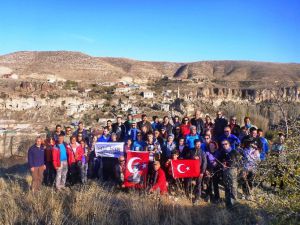 Ereğlili Doğaseverler Ihlara Vadisi’nde Doğa Yürüyüşü Yaptı