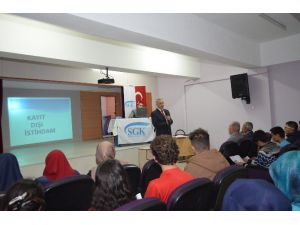 Aksaray İl Müdürlüğünden Kayıt Dışı Semineri