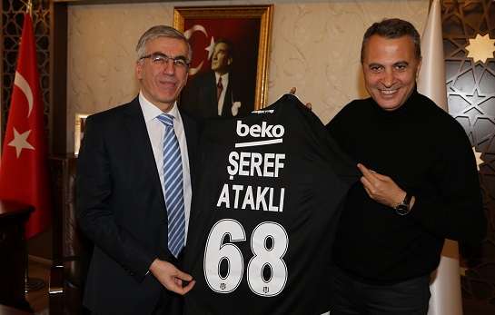 Fikret Orman'dan Vali Şeref Ataklı’ya ziyaret