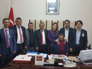 Ak Parti Aksaray İlçe Başkanlarından TBMM'ye ziyaret