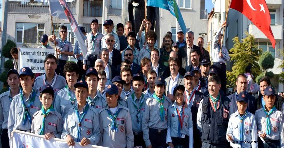 AKÇED İzcileri Allahuekber Şehitleri  için Erzurum’da