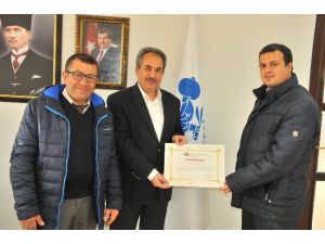 Akşehir Belediyesi’ne TÜİK’ten Teşekkür Belgesi