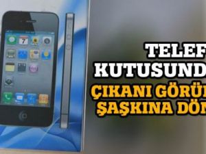 Telefon sipariş etti kutudan öyle ilginç birşey çıktı ki!