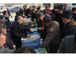 Yağmur Ve Kar Duası Sonrası Belediyeden Helva İkramı