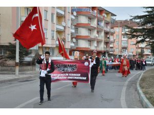 Akşehir Sarıkamış Şehitleri İçin Yürüdü