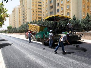 Selçuklu'da asfalt ve altyapıda yoğun çalışma