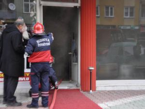 Seydişehir’de İş Yerinde Yangın