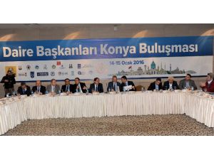 13 Büyükşehir’in Daire Başkanları Konya’da