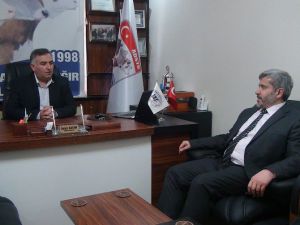 Rektör Şahin’den Başkan Kayan’a Ziyaret