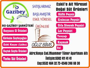 Gazibey Şarküteri ve Süt Ürünleri Açıldı