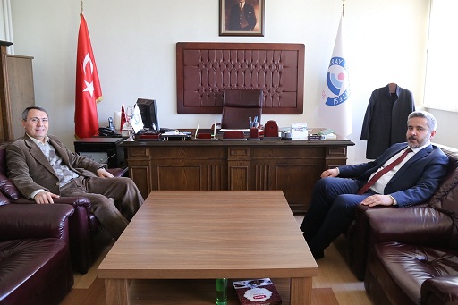 Rektör Prof. Dr. Yusuf Şahin’den Yakar’a hayırlı olsun ziyareti