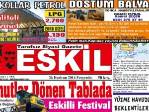 Eskil Gazetesinde bu Hafta