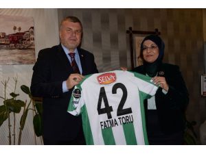 Başkan Toru, Torku Konyaspor’a Konuk Oldu