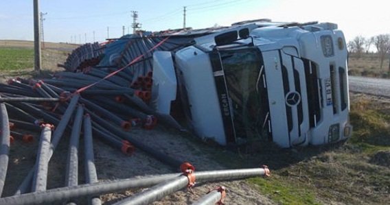 Karapınar'da trafik kazası: 1 yaralı