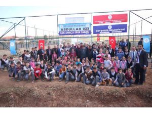 Karaali Mahallesi Abdullah Issı Çok Amaçlı Spor Sahası Hizmete Açıldı