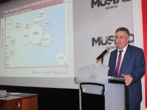 MÜSİAD Konya Şubesi’nde Cuma Konferansları Sürüyor