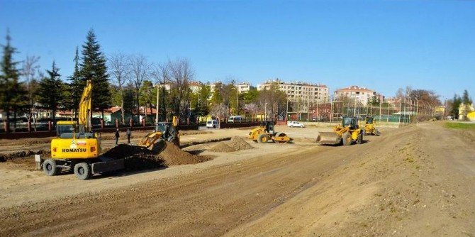 Ereğli’de TCDD Parkı Yapım Çalışmaları Başladı