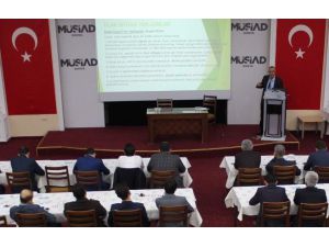 MÜSİAD Konya Şubesi’nde Konferans