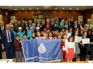 Dünya Su Günü’nde Mavi Bayraklarını Aldılar