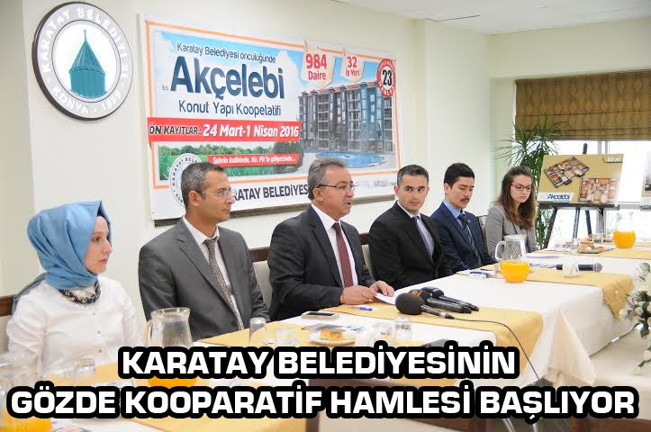 Karatay'dan yeni toplu konut hamlesi