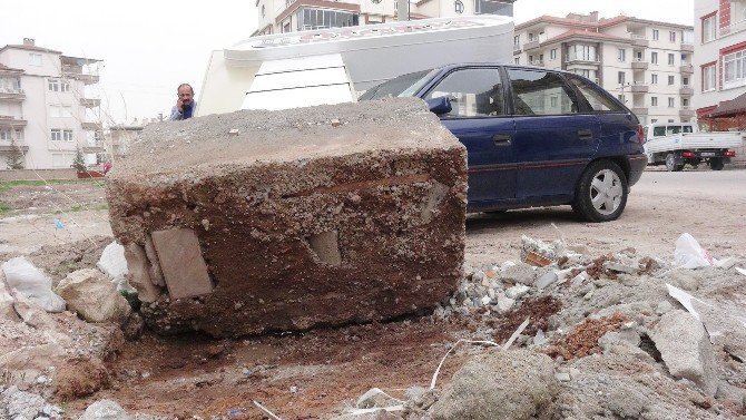 Aksaray’da Şiddetli Fırtına