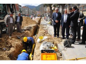 Akşehir’de Doğal Gaz Çalışmaları Başladı