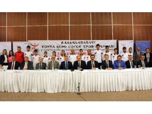 6. Uluslararası Konya Rumi Çocuk Spor Oyunları Başlıyor